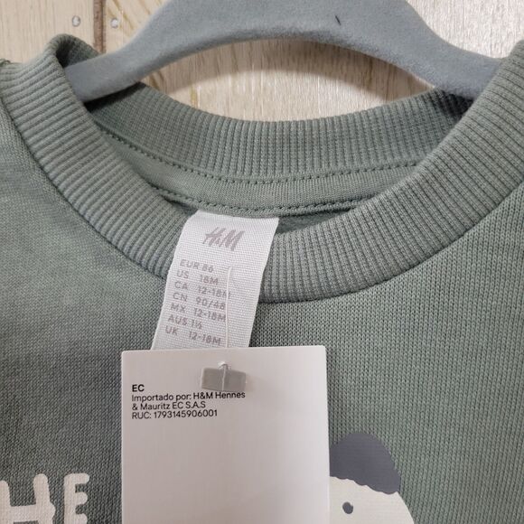 H&M Dinosaur Graphic Sweatshirt - Picture 2 of 2